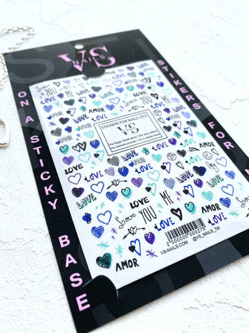 Sticker (selbstklebend) Love Nr. 023 von VS