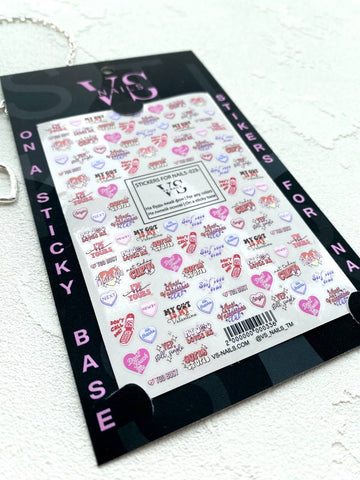 Sticker (selbstklebend) Love Nr. 029 von VS