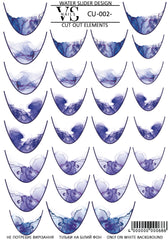 Slider maxi (водорастворимые наклейки) 123 от VS Nails