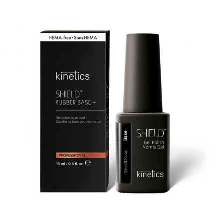 Kinetics SHIELD Gel Polish Rubber Base 15ml (HAMA-FREE)