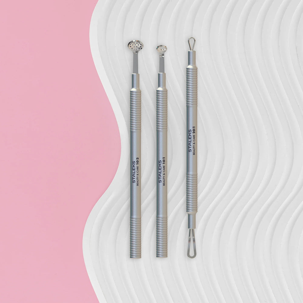 Set di rimozione dei punti neri , per comedoni e acne (3 pz.) STALEKS BEAUTY & CARE
