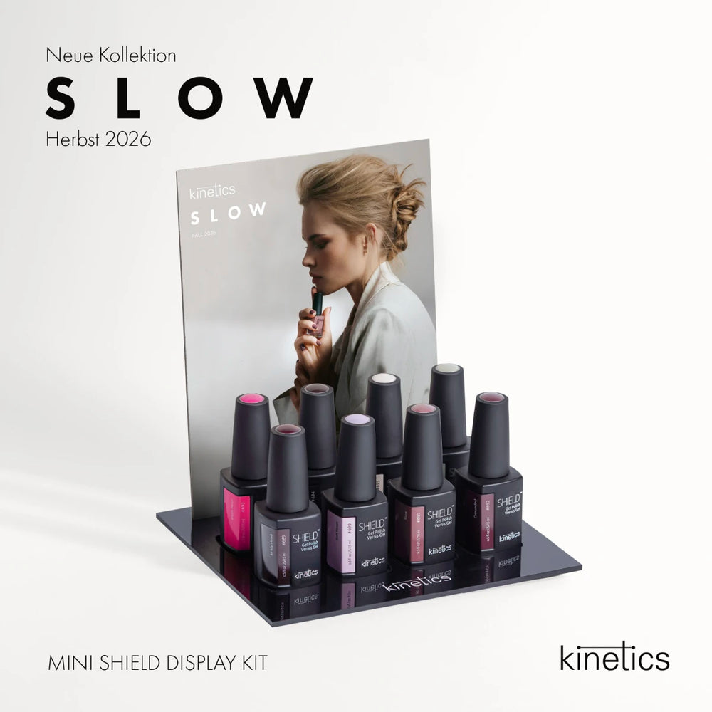 Kinetics SHIELD Kollektion Gellack SLOW Herbst 2026