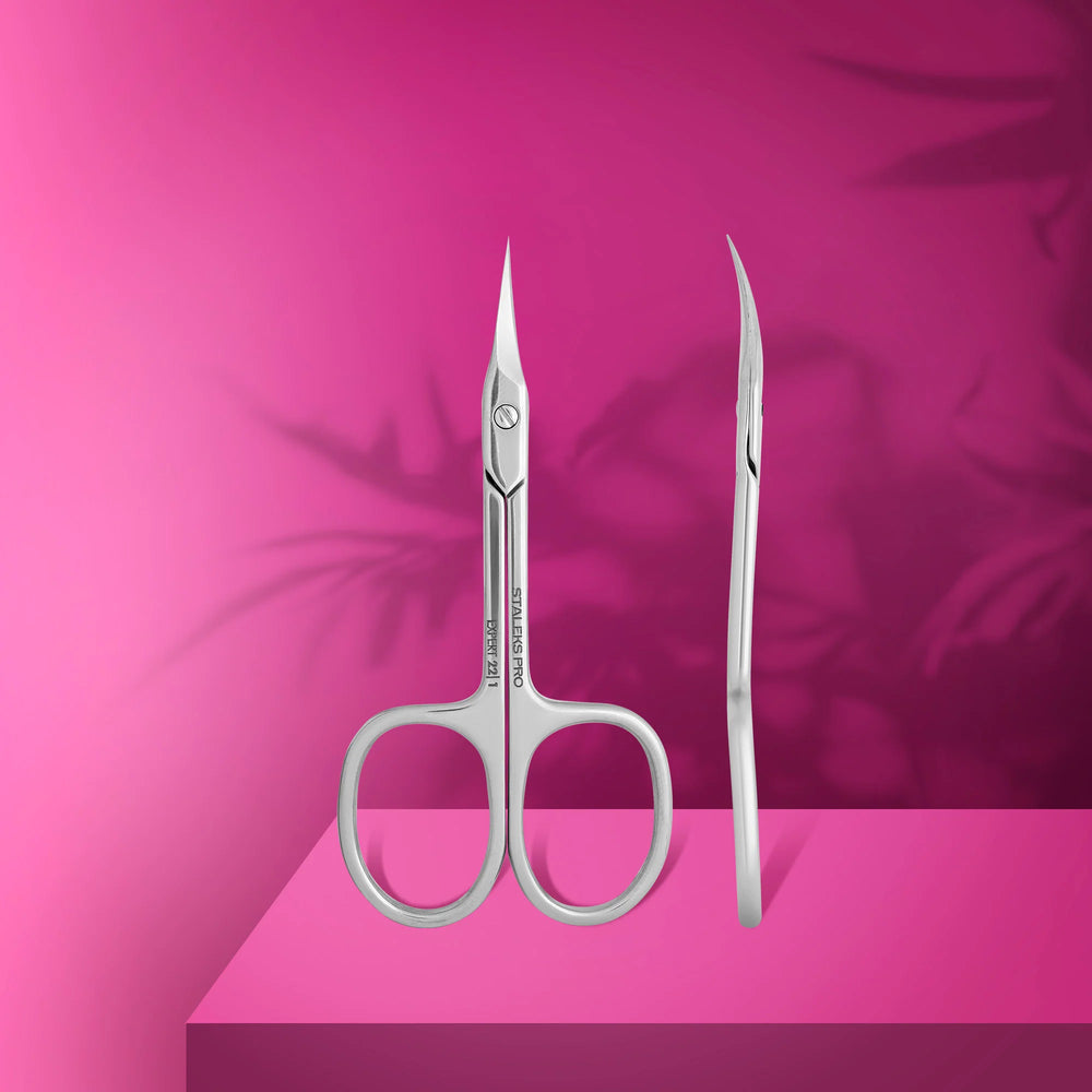 Forbice per cuticole professionale SE-22/1 STALEKS EXPERT