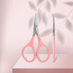 Forbice per cuticole SBC-11 rosa (20, 21 mm) STALEKS BEAUTY & CARE