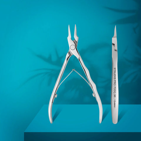 Pliers for ingrown nails PODO NP-30-18 (cutting length 18 mm) STALEKS