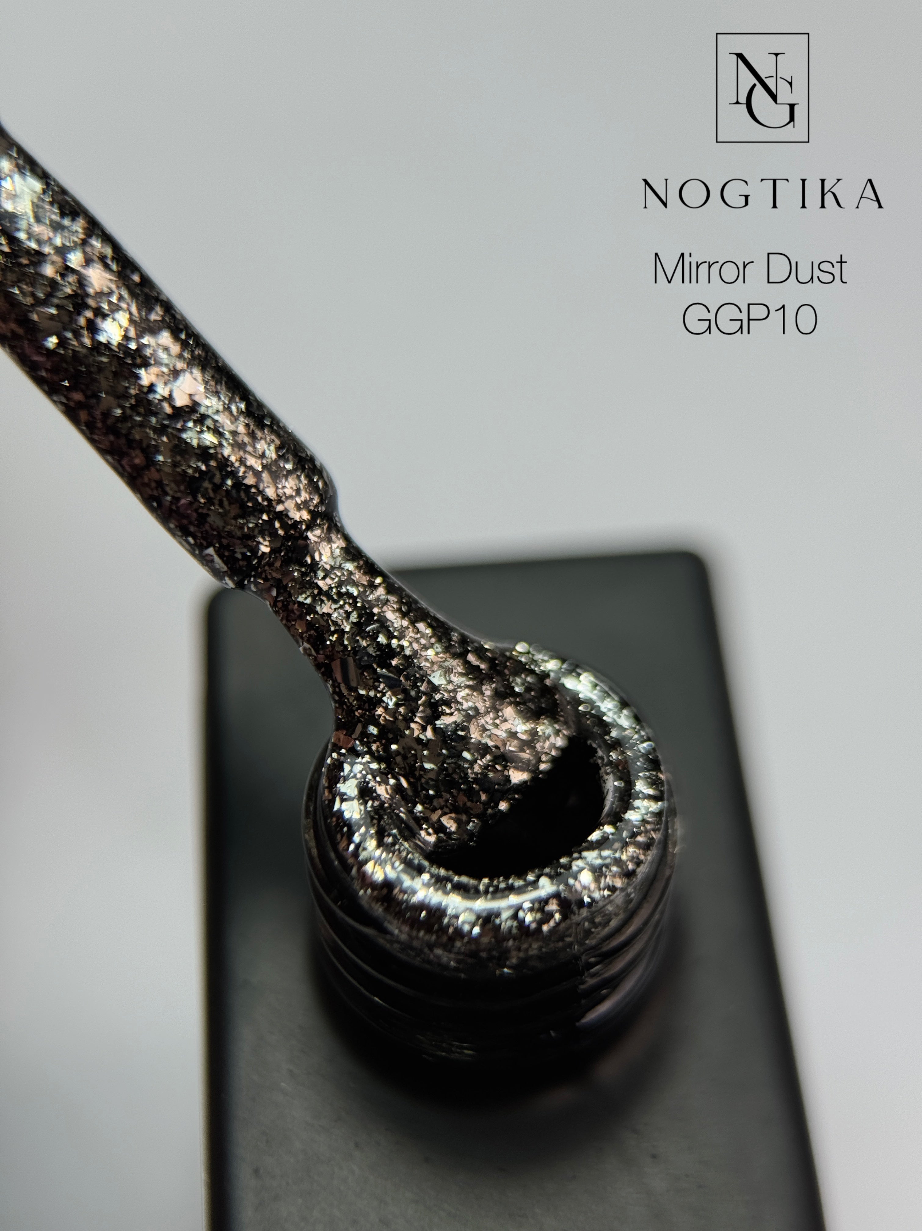 Glitter Gel Polish MIRROR DUST Nr.GGP10 (12ml) TPO-free