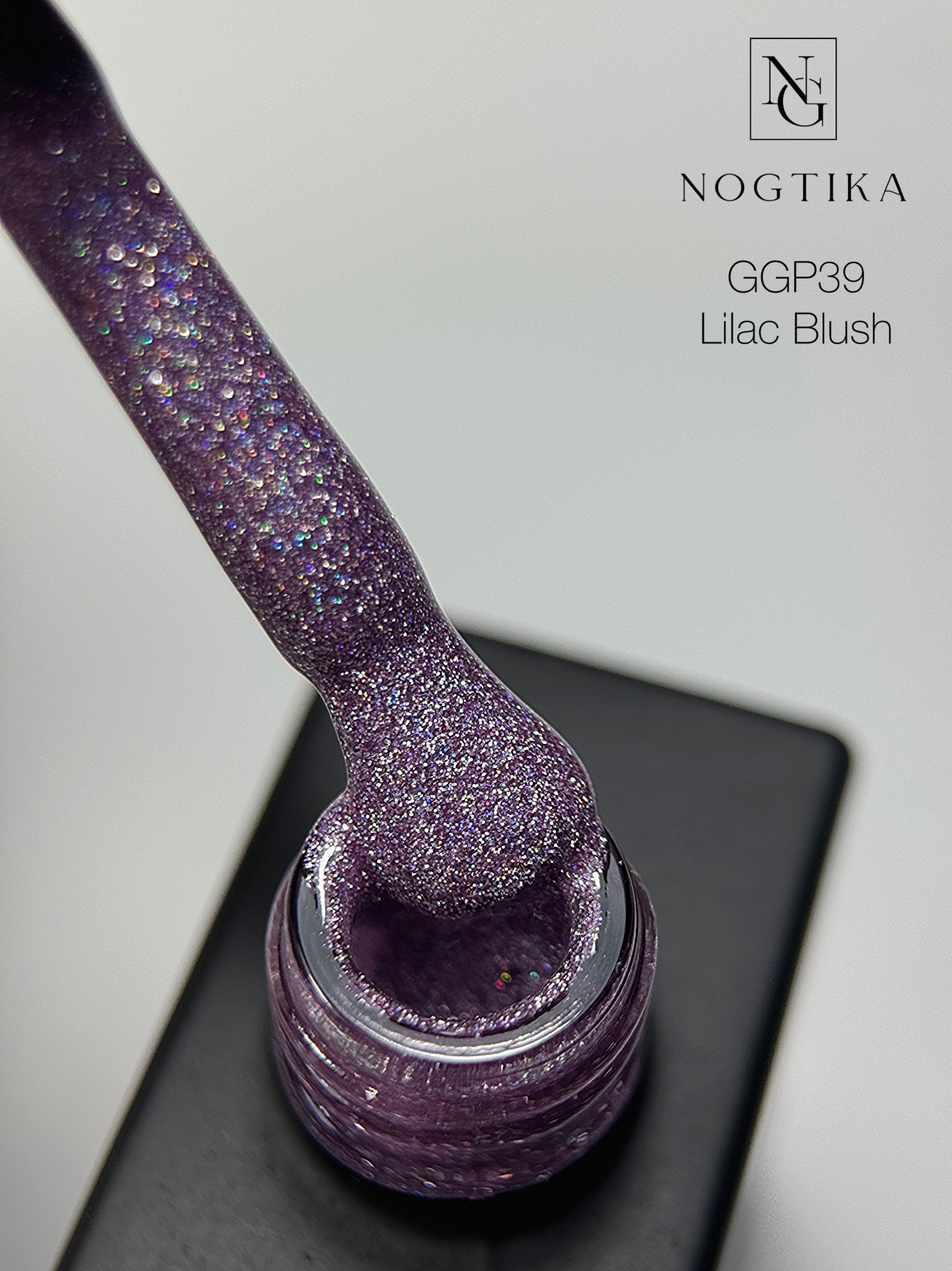 Glitter Gel Polish # 39 Lilac Blush  (12ml) TPO-free