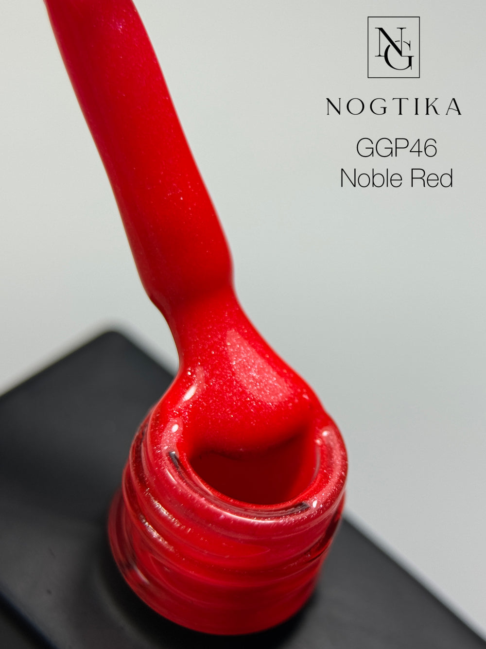 Glitter Gel Polish # 46 Noble Red  (12ml) TPO-free