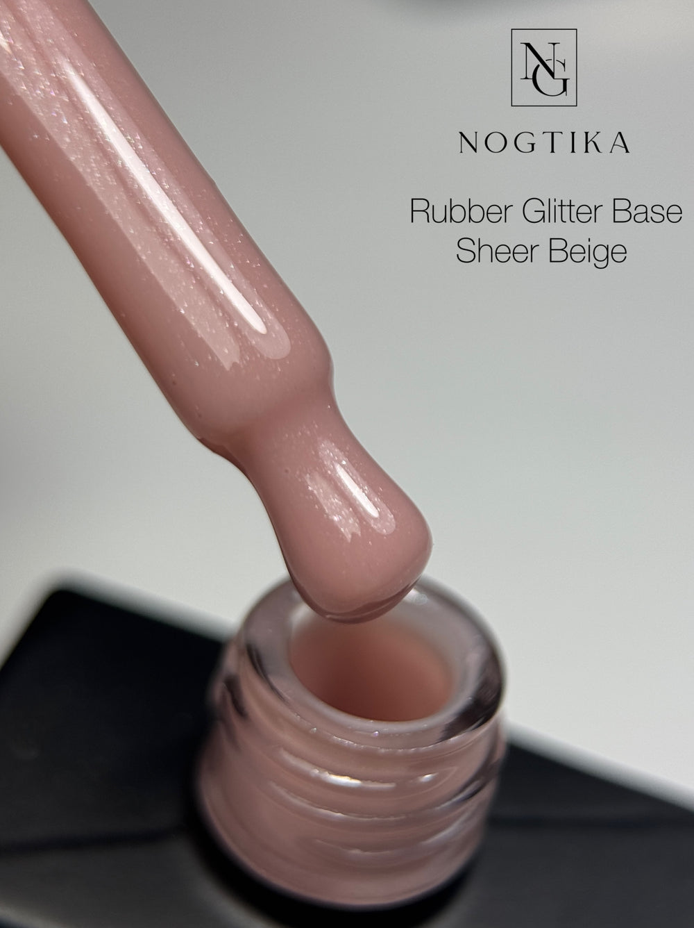 Glitter Base # 7 Sheer Beige (TPO-Free) 12ml/30ml