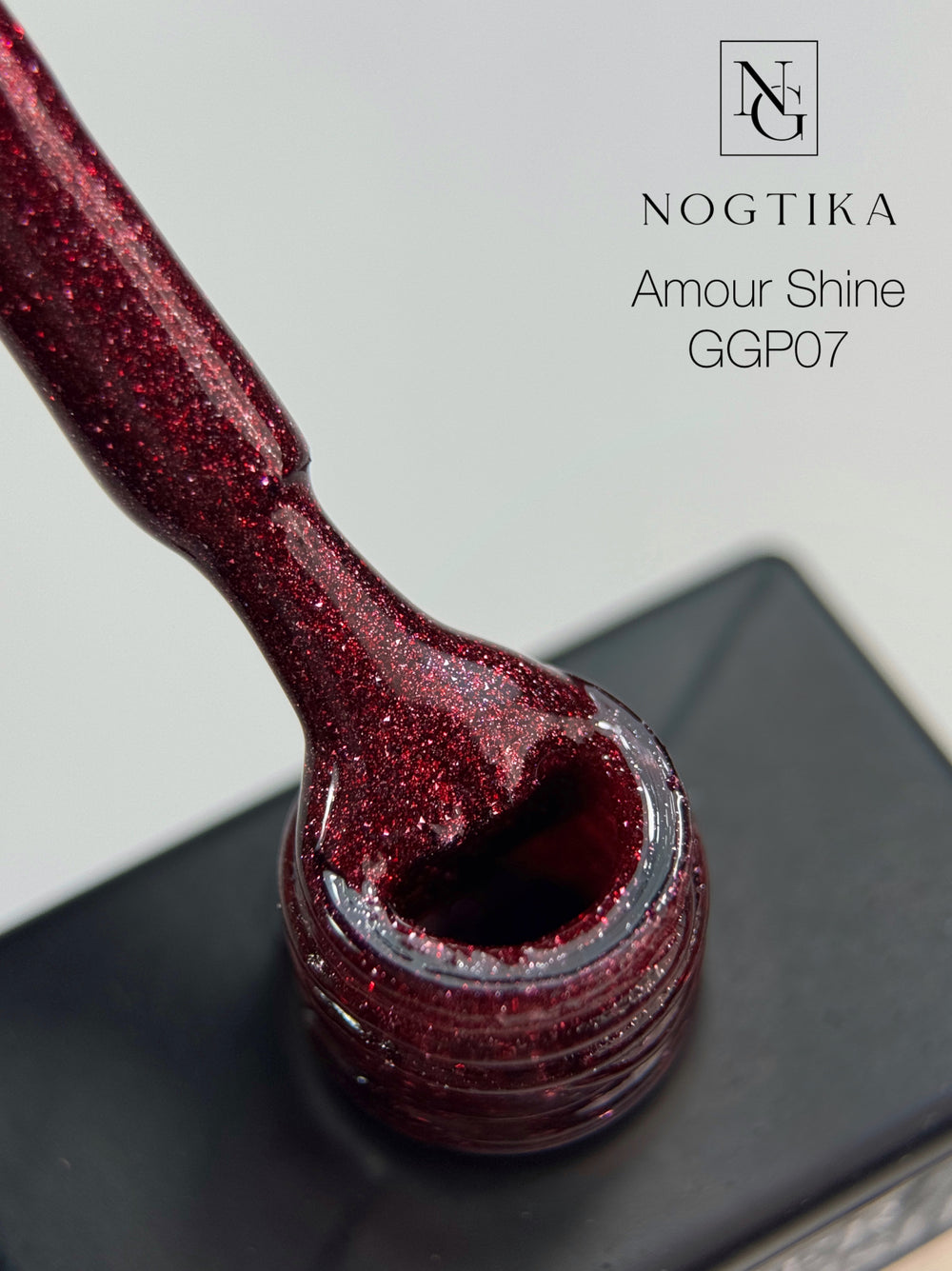 Glitter Gel Polish # 7 Amour Shine (12ml) TPO-free