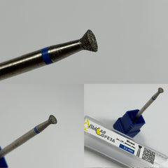 Milling cutter attachment diamond bit (blue) medium in sizes: 1.4mm to 2.3mm from KMIZ
