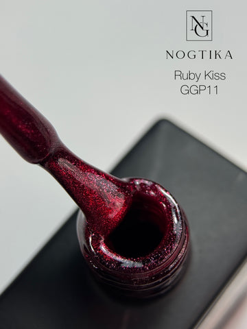 Glitter Gel Polish RUBY KISS Nr.GGP11 (12ml) TPO-free