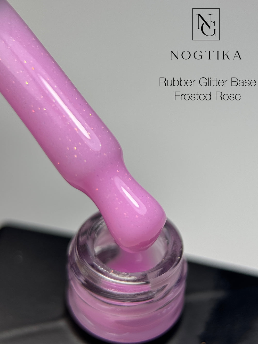 Glitter Base # 6 Frosted Rose (TPO-Free) 12ml/30ml