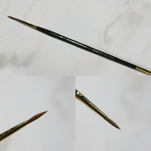 Pennello per design delle unghie 1S15 (Dimensione 00/1/2) Creabliss