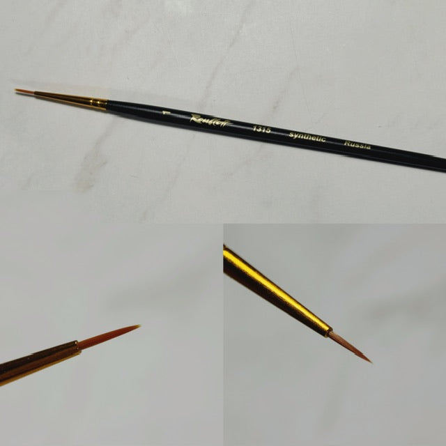 Pennello per design unghie Kolinsky 1115 misura 2