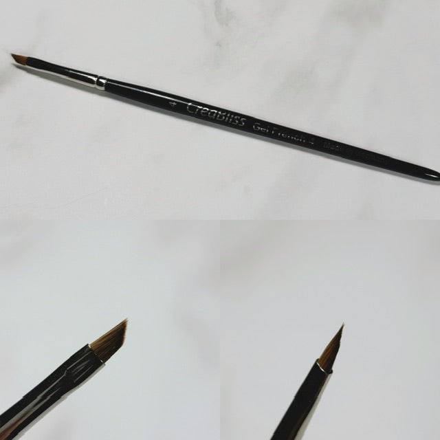 Pennello per design delle unghie 1S15 (Dimensione 00/1/2) Creabliss