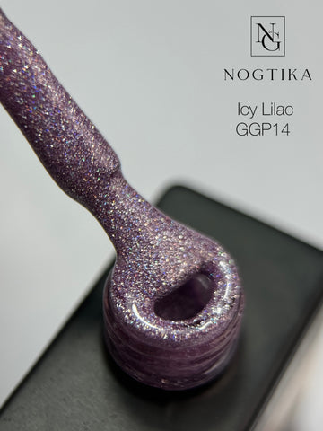 Glitter Gel Polish ICY LILAC Nr.GGP14 (12ml) TPO-free