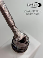 Stardust Cat Eye Gel Polish Golden Nude 12ml von Trendnails