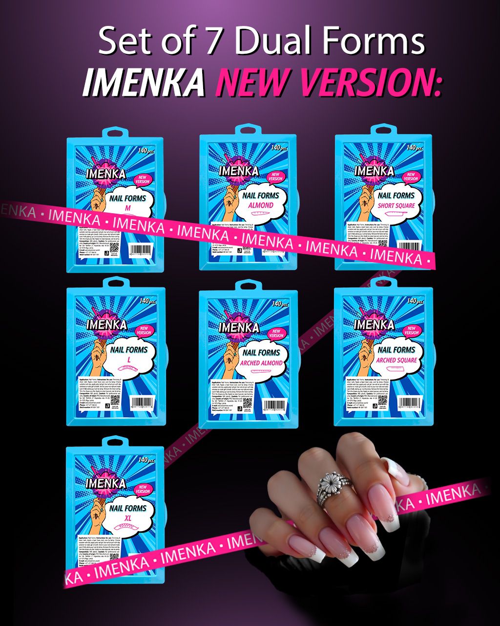 Dual Forms New 2.Version 7-er Set von Imenka