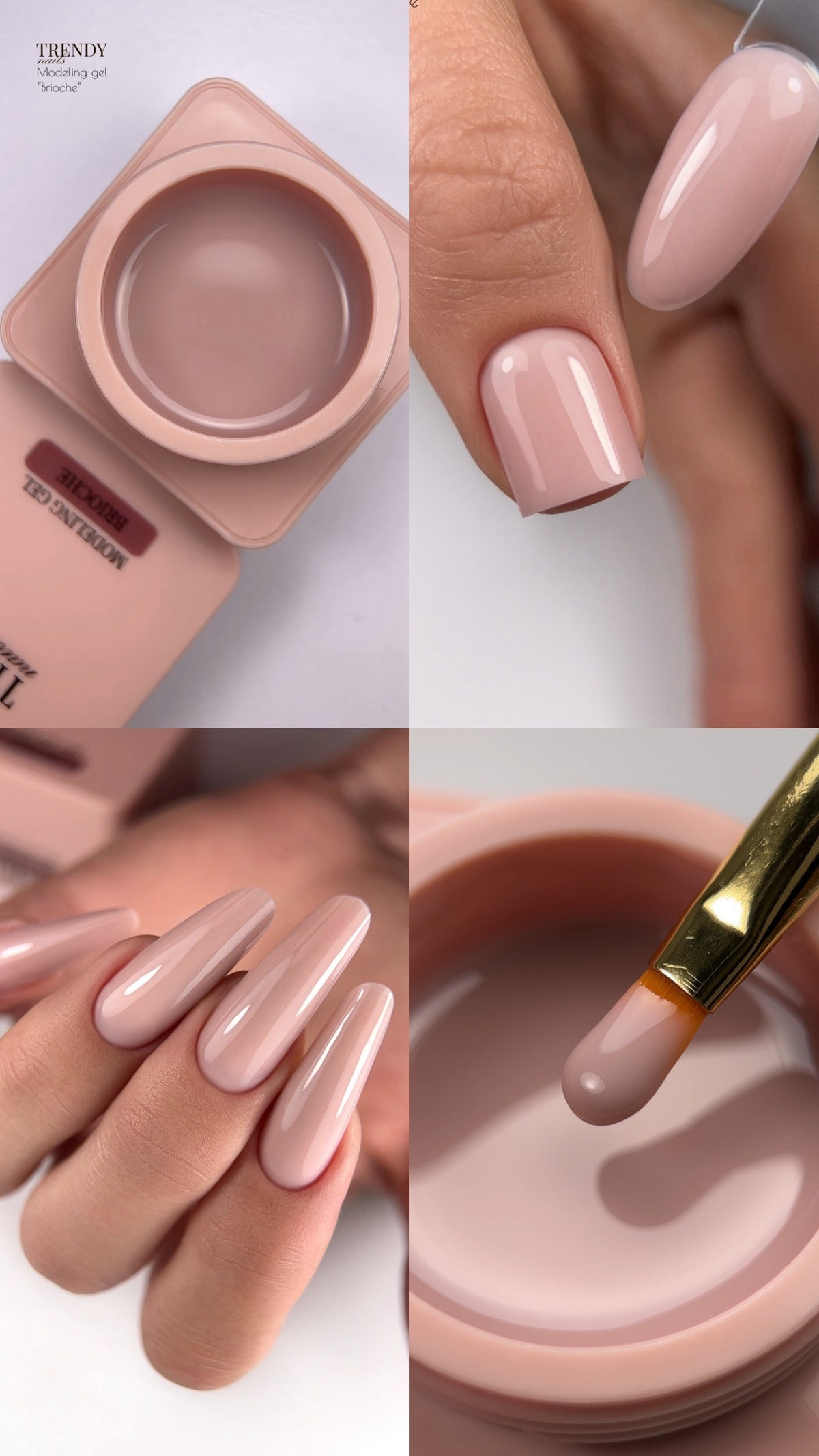 Modeling Gel Brioche (15ml/30ml/50ml) (TPO-free)