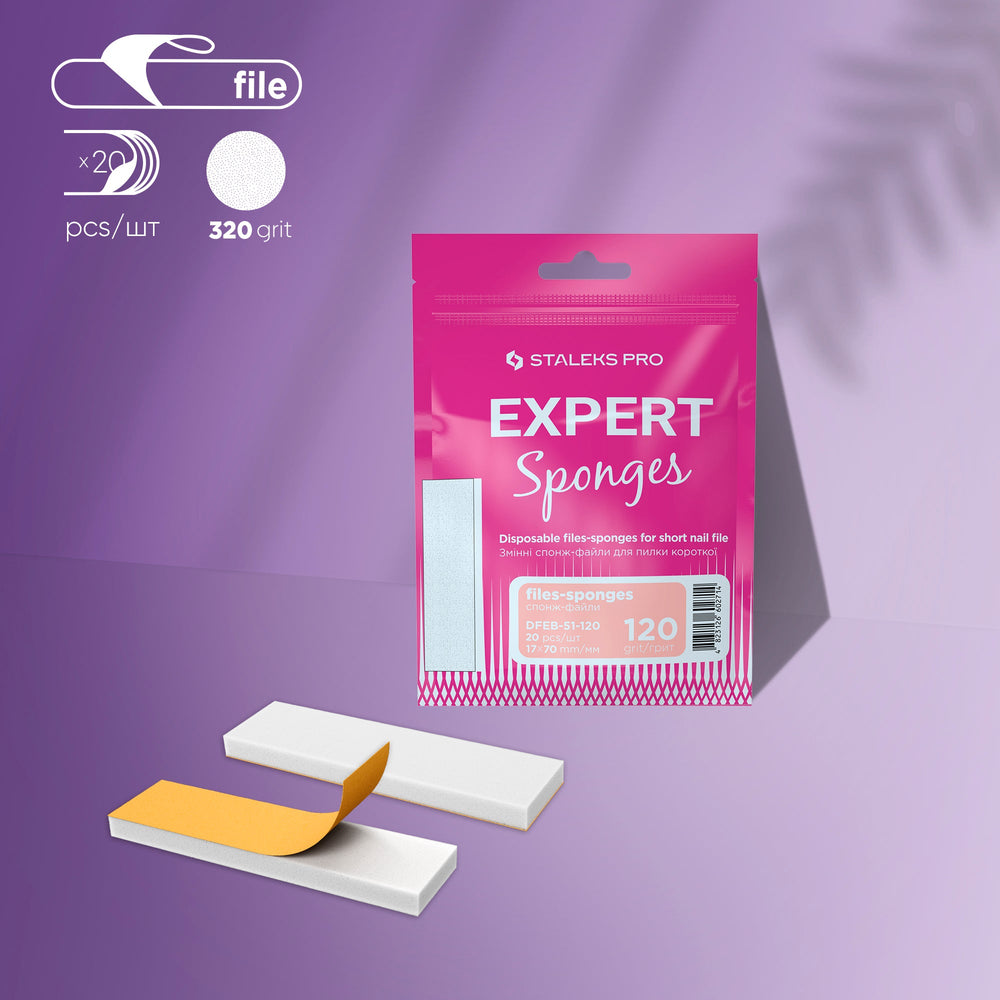 Заменяемые буферы DFE-51 (зернистость 180-240) WHITE10 шт. STALEKS EXPERT