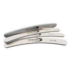 Профессиональная пилочка для ногтей белая прямая 100/180