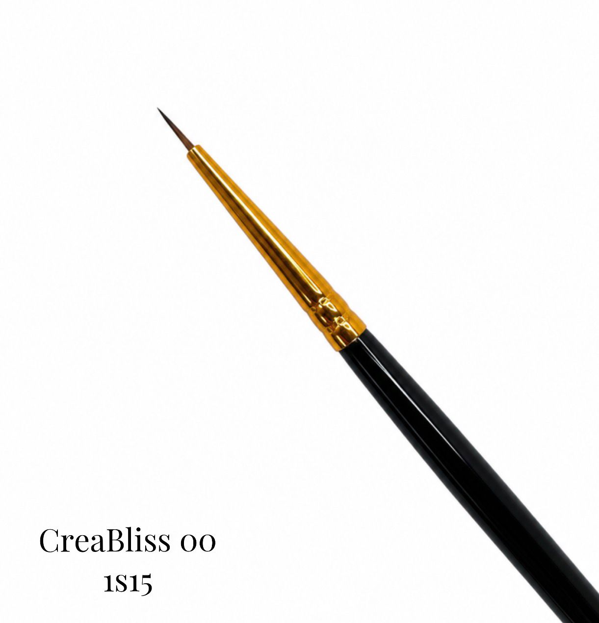 Пенсел для дизайна ногтей 1S15 (размер 00/1/2) Creabliss