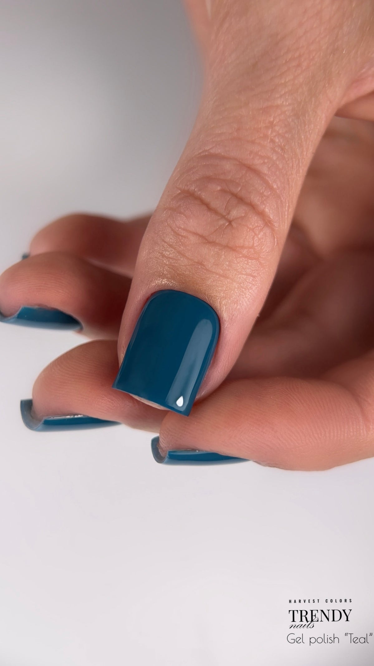Gel Polish Teal 5ml/10ml von Trendy Nails (TPO/HEMA-free)
