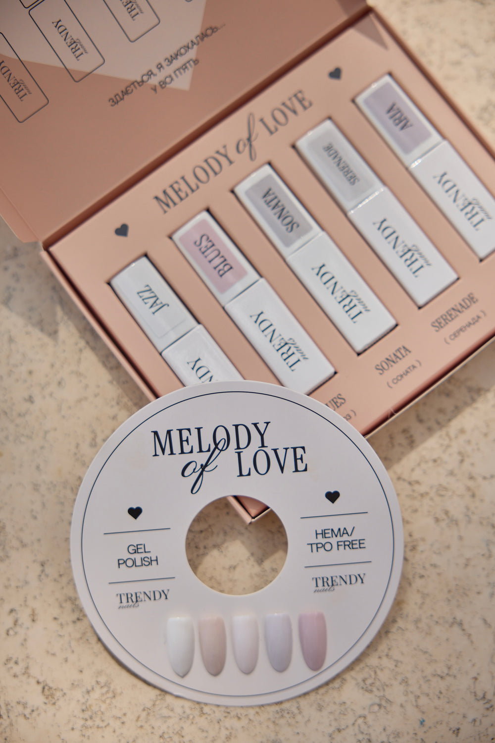 Gel Polish "Blues" Melody Collection (8ml) von Trendy Nails (TPO/HEMA-free)