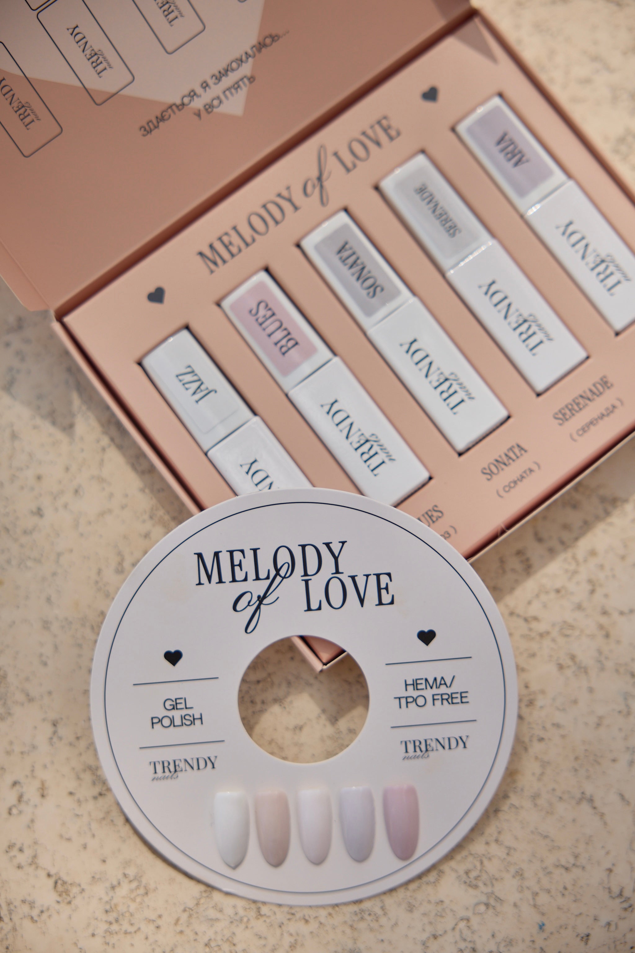 Gel Polish "Blues" Melody Collection (8ml) von Trendy Nails (TPO/HEMA-free)
