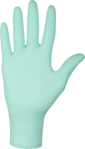 Nitrylex green 100 Stück/Box Schutzhandschuhe, Nitril, puderfrei, grün von Mercator