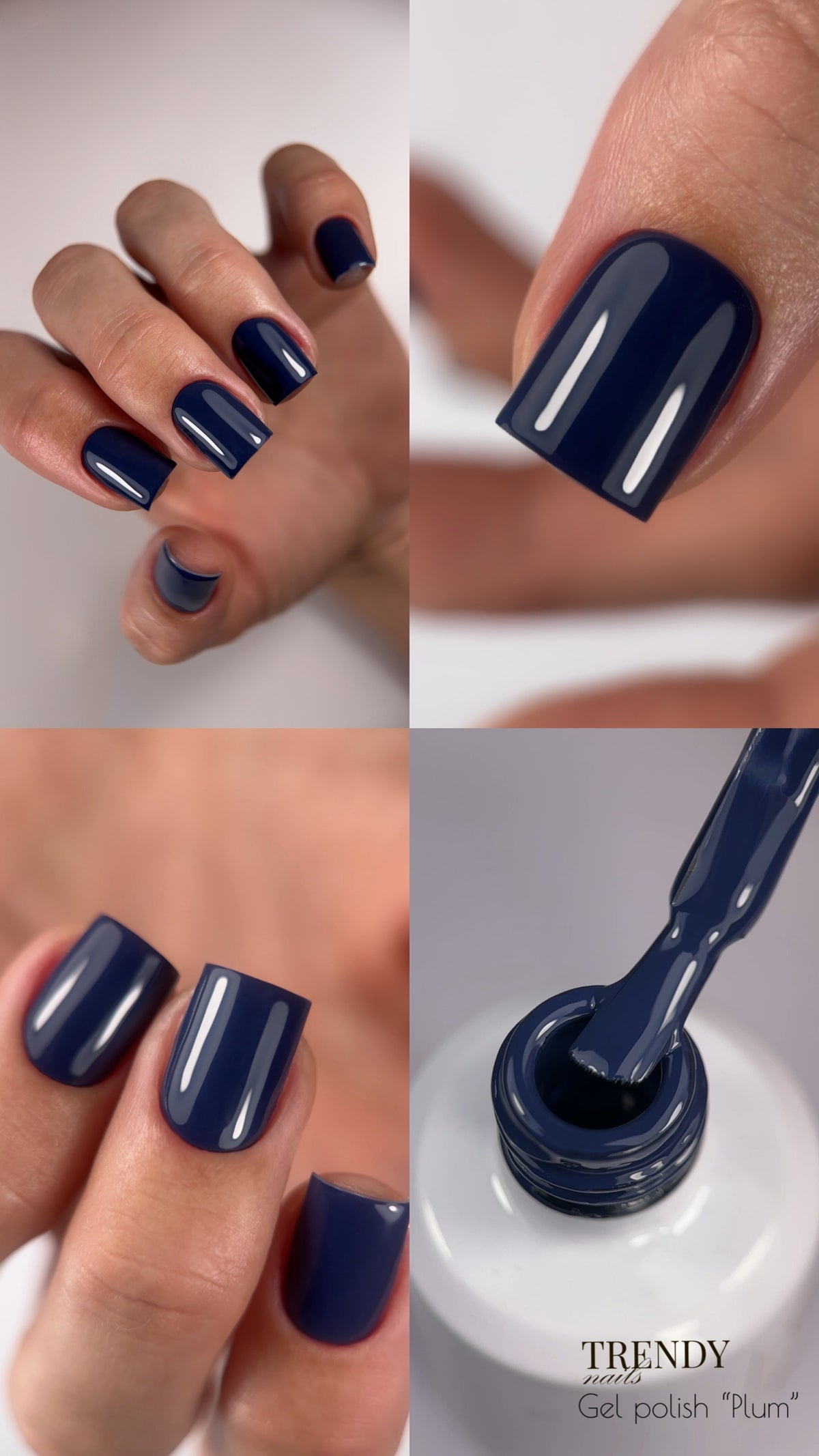 Gel Polish Plum 5ml/10ml von Trendy Nails (TPO/HEMA-free)