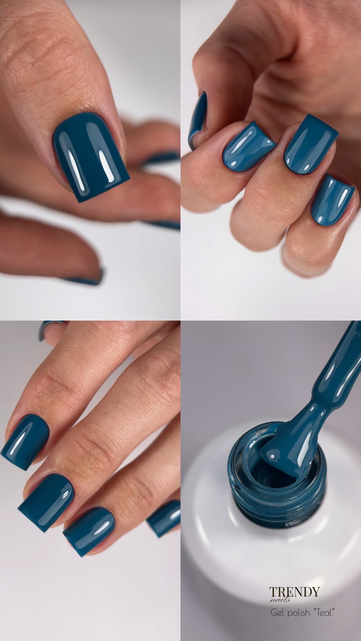 Gel Polish Teal 5ml/10ml von Trendy Nails (TPO/HEMA-free)