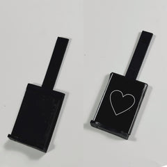 Doppelseitiges Magnet für Herz Cateye Effekt