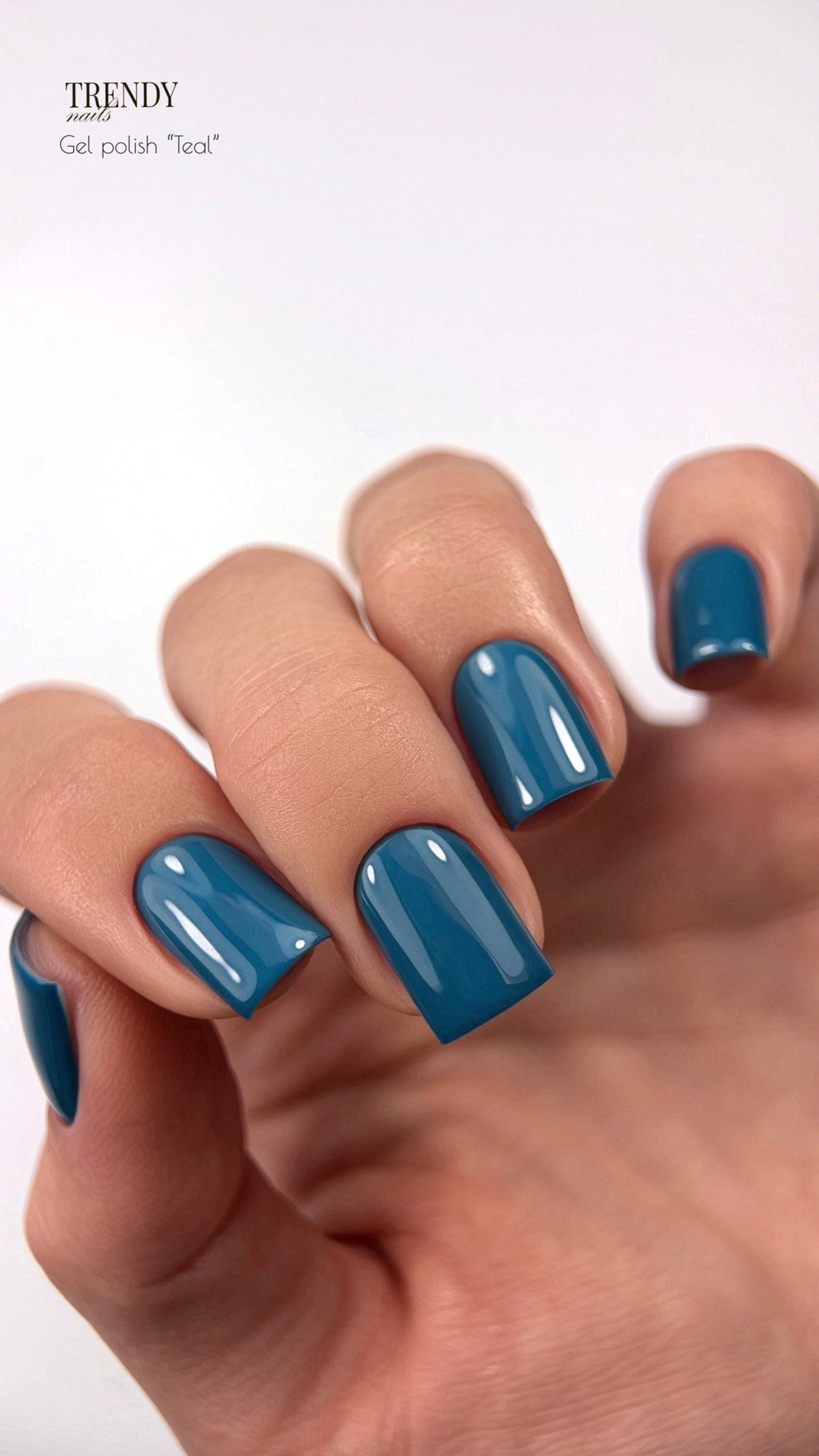 Gel Polish Teal 5ml/10ml von Trendy Nails (TPO/HEMA-free)