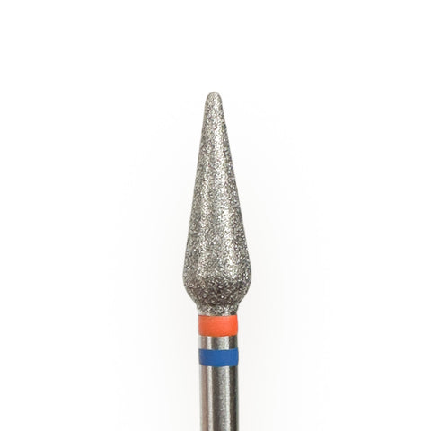 Milling cutter attachment diamond bit drop fine (red) in sizes: 4.0mm to 6.0mm from KMIZ
