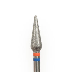 Фрезерная насадка алмазная бит капля мелкая (красная) в размерах: 4,0мм до 6,0мм от KMIZ